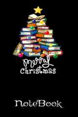 Lovely Christmas Tree For Men Women Love reading books Librarian Notebook Vintage 6"x9" and 120 Lined Paper: Lovely Christmas Tree For Men Women Love ... Notebook Vintage 6"x9" and 120 Lined Paper cover image