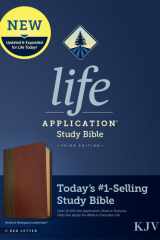 KJV Life Application Study Bible, Third Edition (Leatherlike, Brown/Mahogany, Red Letter) cover image