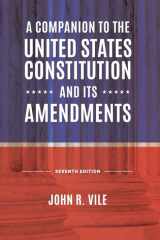 A Companion to the United States Constitution and Its Amendments cover image
