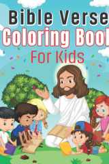 Bible Verse Coloring Book For Kids: Christian Biblical Inspired Designs, Jesus Stuff For Girls and Teens Religious Psalms cover image