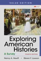 Exploring American Histories, Value Edition, Combined Volume A Survey with Sources cover image