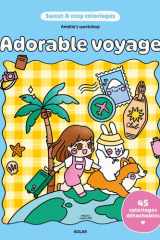 Adorable voyage - 45 coloriages détachables cover image