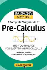 Barron's Math 360: A Complete Study Guide to Pre-Calculus with Online Practice cover image