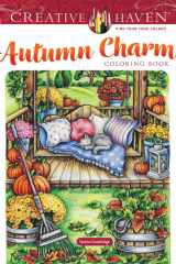 Creative Haven Autumn Charm Coloring Book cover image