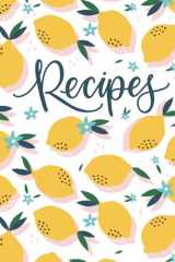 Recipe Book A Blank Cookbook to Write in Your Own Recipes cover image