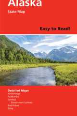 Rand McNally Easy to Read: Alaska State Map cover image