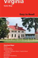 Rand McNally Easy to Read Folded Map: Virginia State Map cover image