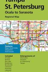 Rand McNally Folded Map: Tampa-St. Petersburg-Ocala to Sarasota Regional Map cover image
