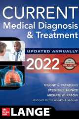 CURRENT Medical Diagnosis and Treatment 2022 cover image