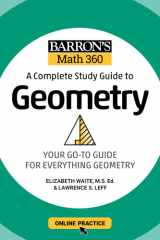 Barron's Math 360: A Complete Study Guide to Geometry with Online Practice cover image