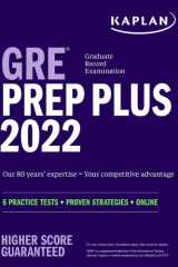 GRE Prep Plus 2022 6 Practice Tests + Proven Strategies + Online cover image