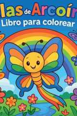 Alas de Arcoíris - Libro para colorear cover image