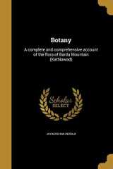 Botany A complete and comprehensive account of the flora of Barda Mountain (Kathiawad) cover image