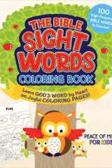 The Peace of Mind Bible Sight Words Coloring Book Learn God's Word by Heart on Joyful Coloring Pages! cover image