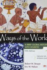 Ways of the World with Sources, Volume 1 A Brief Global History cover image