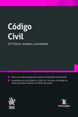 Código Civil 33ª Edición anotada y concordada cover image