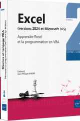 Excel (versions 2024 et Microsoft 365) - Coffret en 2 volumes : Apprendre Excel et la programmation en VBA cover image