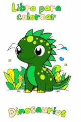 Libro para colorear: Dinosaurios (Spanish Edition) cover image