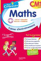 Maths CM1 - Cahier d'entraînement cover image