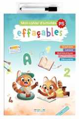 Mon cahier d'activités effaçables PS - Avec 1 feutre cover image