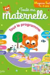 Tout le programme Moyenne section - Avec 120 autocollants, 1 ardoise effaçable et un poster cover image