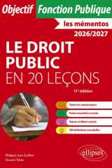 Le droit public en 20 leçons cover image