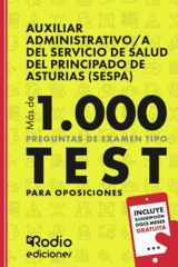 Auxiliar Administrativo/a del Servicio de Salud del Principado de Asturias (SESPA): Más de 1.000 preguntas de examen tipo test para oposiciones (Spanish Edition) cover image