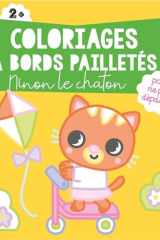 Coloriages à bords pailletés - Ninon le chaton cover image