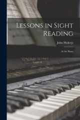 Lessons in Sight Reading At the Piano cover image