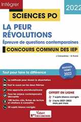 La peur ; Révolution - Questions contemporaines Concours commun des IEP cover image