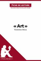 Art de Yasmina Reza (Fiche de lecture) Analyse complète et résumé détaillé de l'oeuvre cover image