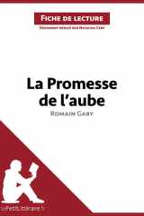 La Promesse de l'aube de Romain Gary (Fiche de lecture) Analyse complète et résumé détaillé de l'oeuvre cover image