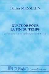 QUATUOR POUR LA FIN DU TEMPS CLARINETTE cover image