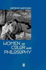 Women of Color and Philosophy A Critical Reader cover image