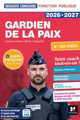 Gardien de la paix - Concours externe, interne, Catégorie B cover image