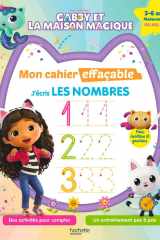 J'écris les nombres Gabby et la maison magique - Maternelle PS-MS-GS cover image