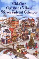Old-Time Christmas Village Sticker Advent Calendar cover image