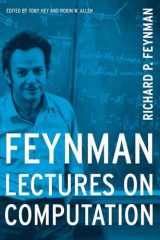 Feynman Lectures On Computation (Frontiers in Physics) cover image