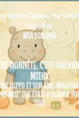 Être Honnête Est Toujours Le meilleur: Hank Hippo et Son Ami Imaginaire "Pas Moi" Qui était à Blâmer pour TOUT (Série d'Histoires d'Animaux Pour Enfants Sur l'Honnêteté) (French Edition) cover image