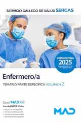 Enfermero/a del Servicio Gallego de Salud (SERGAS). Temario parte especifica volumen 2 cover image