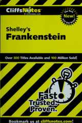 CliffsNotes on Shelley's Frankenstein cover image