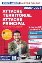 Réussite Concours - Attaché territorial, Attaché principal Cat. A - 2026-2027 - Préparation complète cover image