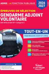Épreuves de sélection Gendarme adjoint volontaire 2026-2027 - Tout-en-un cover image