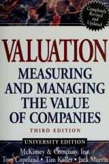 Valuation: Measuring and Managing the Value of Companies, 3rd Edition cover image