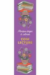 Marque-pages à colorier - Coin lecture: Marque-pages à colorier cover image