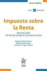 Impuesto sobre la Renta. Ejercicio 2025 18ª Edición cerrada el 25 de julio de 2025 cover image
