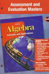Algebra: Concepts and Applications, Assessment and Evaluation Masters ) 2001 cover image