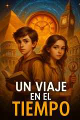 Un Viaje En El Tiempo Libro infantil de viajes en el tiempo con aventuras mágicas, valores como el coraje y la amistad. Ideal para niños de 8 a 12 años. cover image