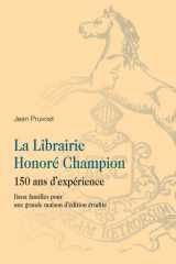 La Librairie Honoré Champion - 150 ans d’expérience cover image