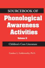 Sourcebook of Phonological Awareness Activities Vol II: Children's Core Literature cover image